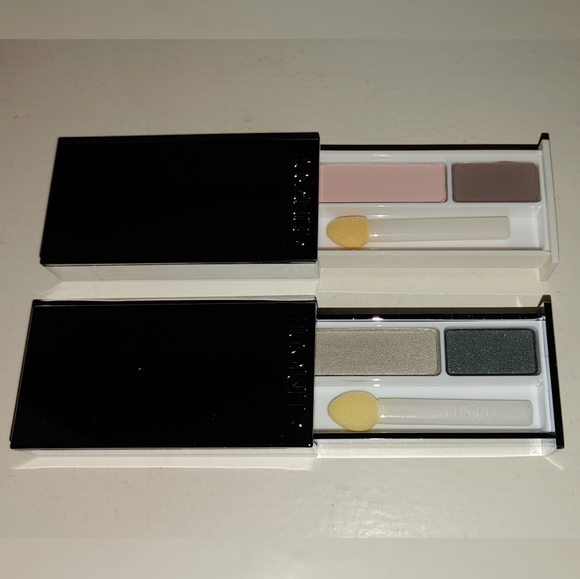 New - CLINIQUE Color Surge Eyeshadow Duo (x2) - Picture 3 of 3